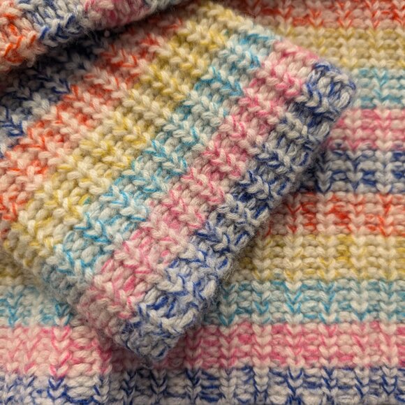 La Ligne Cherie Rainbow Wool Sweater - Picture 2 of 5